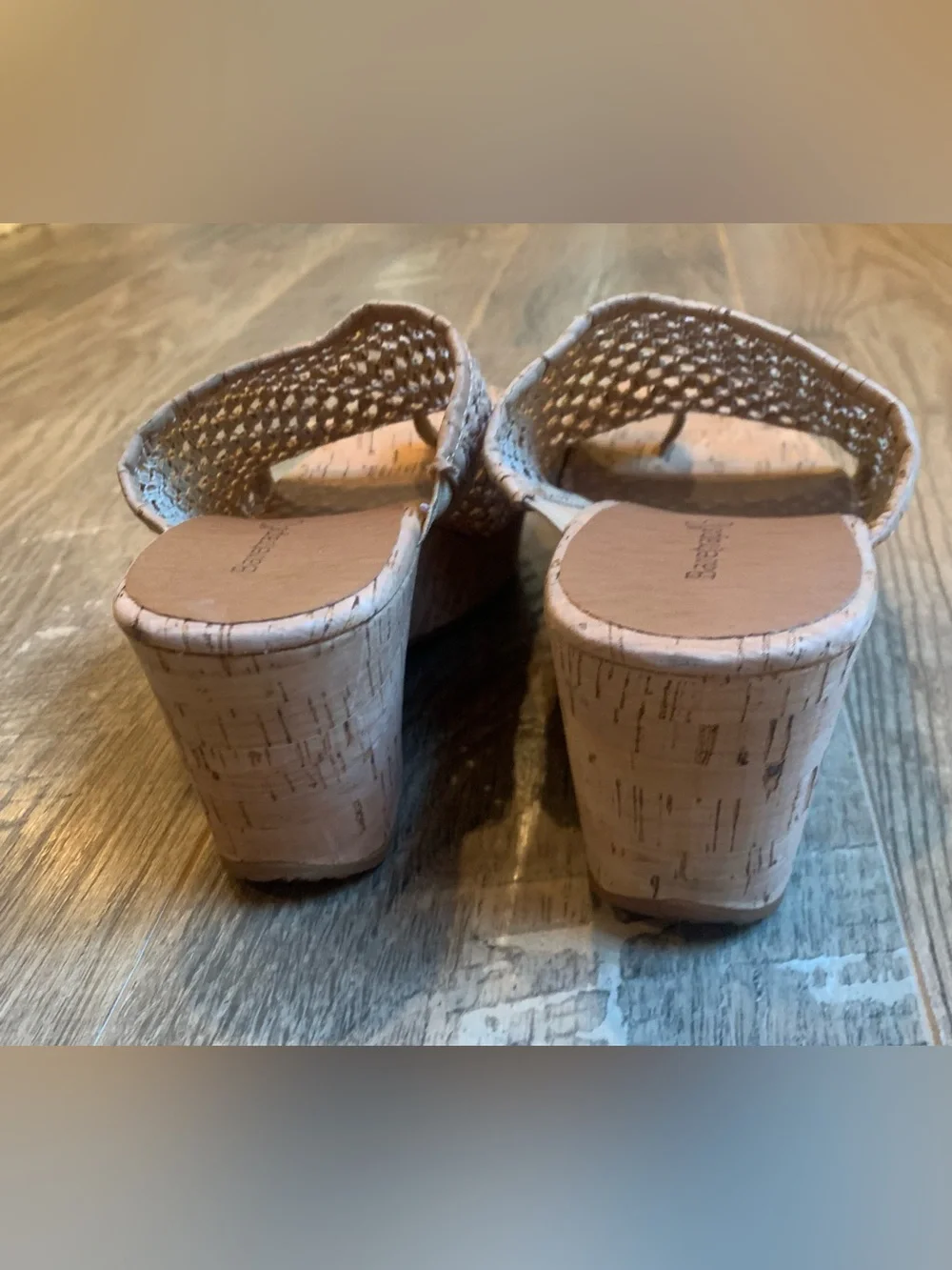 Baretraps Women's Bethie Wedge Sandals NWOT - 7.5M